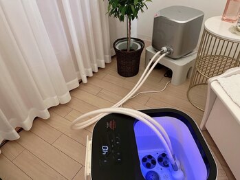 ヨサパーク リープ(YOSA PARK Leap)/水素とマイクロバブルの足湯