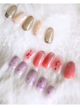 ユーズスタイル(U’style)/桜ネイル