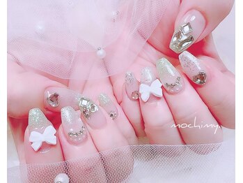 モチミィ(mochimy.)/*ホワイトラメグラデ*