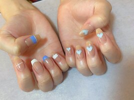 アシンメトリー　ハート