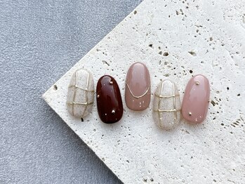 ネイルサロン プラスディーネイル(+D.Nail)/トレンドネイル★キレイめネイル