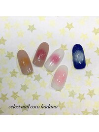 5&6月ハンド　10本チークネイル