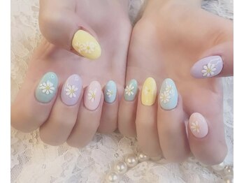 ローラネイル(Roller nail)/ジェルシンプルコース¥6500