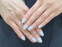 ルオントネイルトウキョウ(Luonto nail TOKYO)/夏到来♪水色ワンカラー