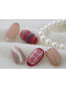 手描きアートが得意なサロン