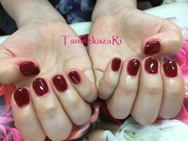 ★ボルドー◆ショートネイル★