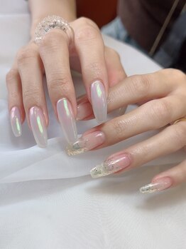 涼しげアシメデザイン