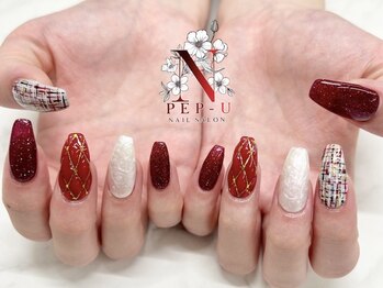 ペップユー 西大井店(PEP*U)の写真/施術歴10年超え★フォルムにこだわる美しい長さ出し（チップorアクリル）で諦めていたデザインも楽しめる♪