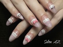 サロン エージー(salon AZ)/スカルプ持ち込みデザイン