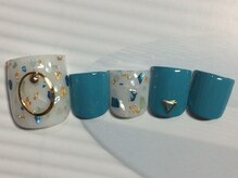 ネイルサロン リリオ(Nail Salon Ririo)/シェル散らしフットネイル