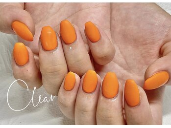 クリア(Clear)/マットオレンジ