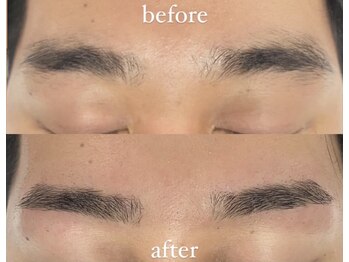 ロイ 梅田茶屋町店(LoY)/メンズアイブロウ(WAX込み)¥3980