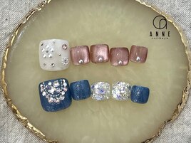 foot art design8月☆パラジェル