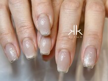 ケーツーネイル(k-two nail)/マグネットフレンチ/(あやか)