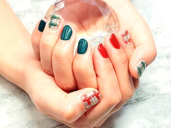 クリスマスネイル