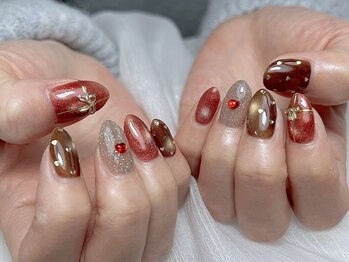 バレンタインネイル♪