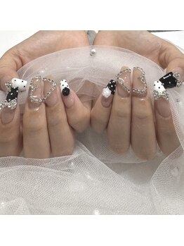 ワイズビューティー 本町店(y's beauty)/ハートチェーンネイル