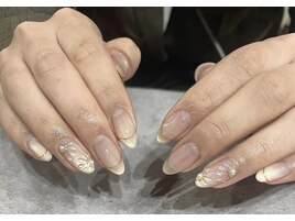 シンプルデザインネイル