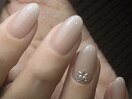 【白グラデ】指先を綺麗に魅せる