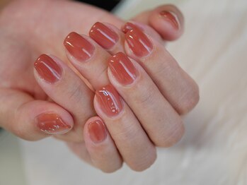 ネイルエニー(Nail Any)の写真/短い爪でも可愛い指先＊自爪を大切にしたフィルイン施術！2回目以降もオフ込同価格なので通いやすい♪