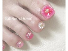 ネイルフローラアンドスクール/オーダーアート7980円