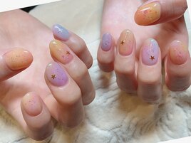 ゆめかわニュアンスネイル☆