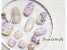 Beaut Butterflyデザインネイル