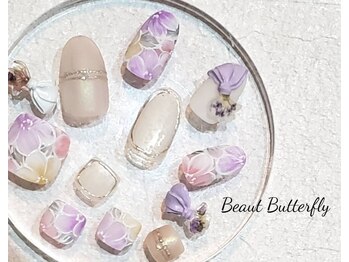 ネイルサロン スクール ビュートバタフライ 相模大野店(BEAUT BUTTERFLY)/Beaut Butterflyデザインネイル