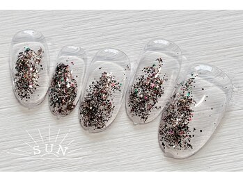 ラメグラデーション