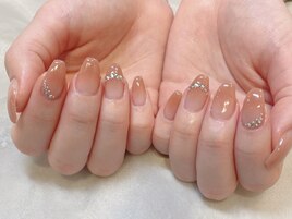 グラデーション/ワンホンネイル