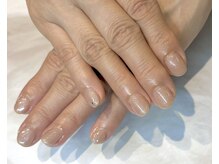 ルヒアネイル イオン戸畑ショッピングセンター店(Ruhia Nail)/ラメワンカラー