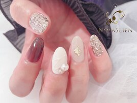 パラジェル バレンタインネイル