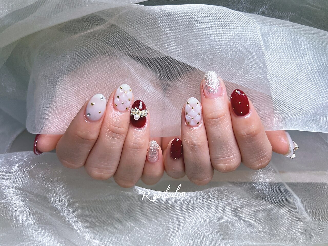 2026年冬トレンド】ボルドー シンプルのネイルデザイン集｜人気順｜104