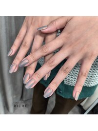 ニュアンスカラーネイル