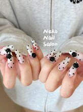 ネコ(Neko)/ドットネイル　ちゅるん　乳白色