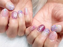 ラグウナ(Laguna)の雰囲気（この時期におすすめ！手書きの紫陽花ネイル♪/新規￥8200 ）