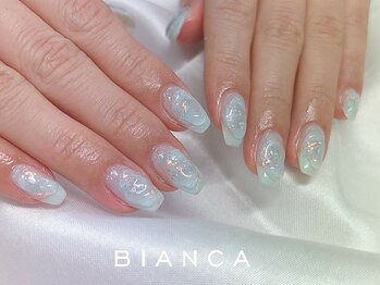 ビアンカ 川越店(Bianca)の写真/色変更◎理想のネイルが見つかる【サンプル豊富な定額コース初回¥5500~】トレンドをMIXしたデザインが人気