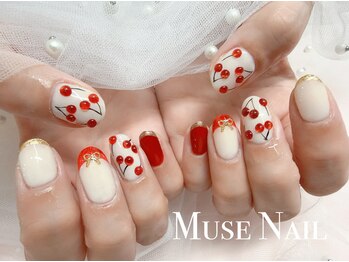 ミューズネイル(muse nail)/さくらんぼネイル