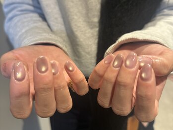 ガラスマグネットネイル