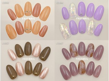 ファストネイル 自由が丘駅前店(FAST NAIL)/定額 ¥4860 ◆ シンプルBコース