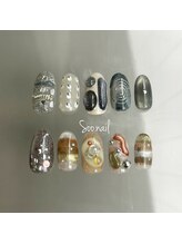 ソーネイル(Soo.nail)/1月定額ネイルトレンドデザイン