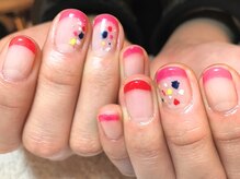 ネイルズ ララ(nails Lala)/フレンチネイル。