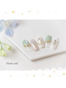 マリーネイル(Marie nail)/#4月春限定ネイル