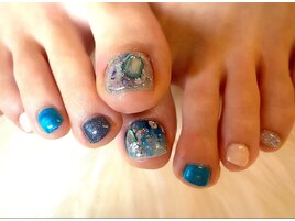 クリアネイル ちぐはぐ 大人