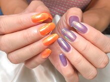 エクラ(eclat)/夏☆オーロラネイル