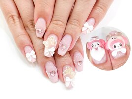 ３Ｄキャラネイル☆マイメロ
