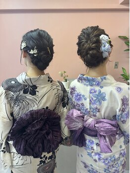 パリス 明治神宮前店(PARiS)/☆ヘアセット&浴衣着付け☆