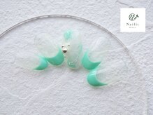 ネイリット 銀座(Nailit)/FRENCH FLOWER ¥9800【¥10780】