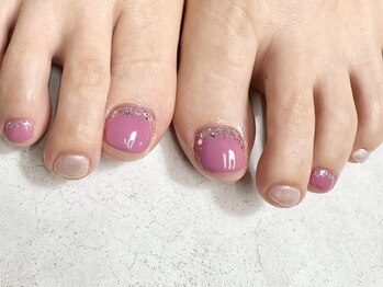 マニ ネイル ケア 京都店(mani nail CARE)/フットシンプル