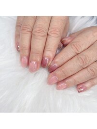 グラデーション／オフィスネイル